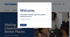 Desktop Screenshot of curriculumassociates.com